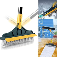 Thumbnail for Floor Brush- 2 In 1 Long Handle Wiper Stiff Bristle Floor Brush ⭐⭐⭐⭐⭐