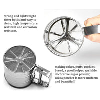 Thumbnail for Stainless Steel Flour & Sugar Sifter