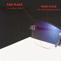 Thumbnail for Buy 1 Get 2 Free Rimless Adaptive Power Reading Glasses @ Just 499/