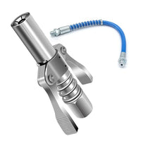 Thumbnail for Grease Gun Coupler, Double Handles Quick Release Grease Nozzle Joint Fittings with 6 Thickened Jaws