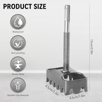 Thumbnail for Square Hole Cutter for 86-Type Electrical Box 3/8