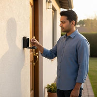 Thumbnail for Key Safe Combination Lock Box 4 Digit Outdoor Weather Resistant Key Storage Box