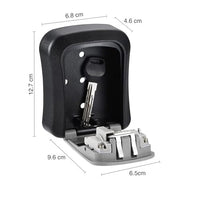 Thumbnail for Key Safe Combination Lock Box 4 Digit Outdoor Weather Resistant Key Storage Box
