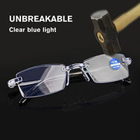 Thumbnail for Buy 1 Get 2 Free Rimless Adaptive Power Reading Glasses @ Just 499/