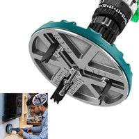 Thumbnail for Adjustable Hole Saw 45-130mm for Woodworking, Hole Cutter for Electric Drill