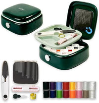 Thumbnail for Portable 2-Layer Organizer Magnetic Needle and Thread Kits Holder Basic Case