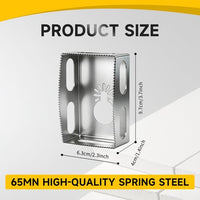 Thumbnail for Square Slot Cutter 65Mn Spring Steel Precision