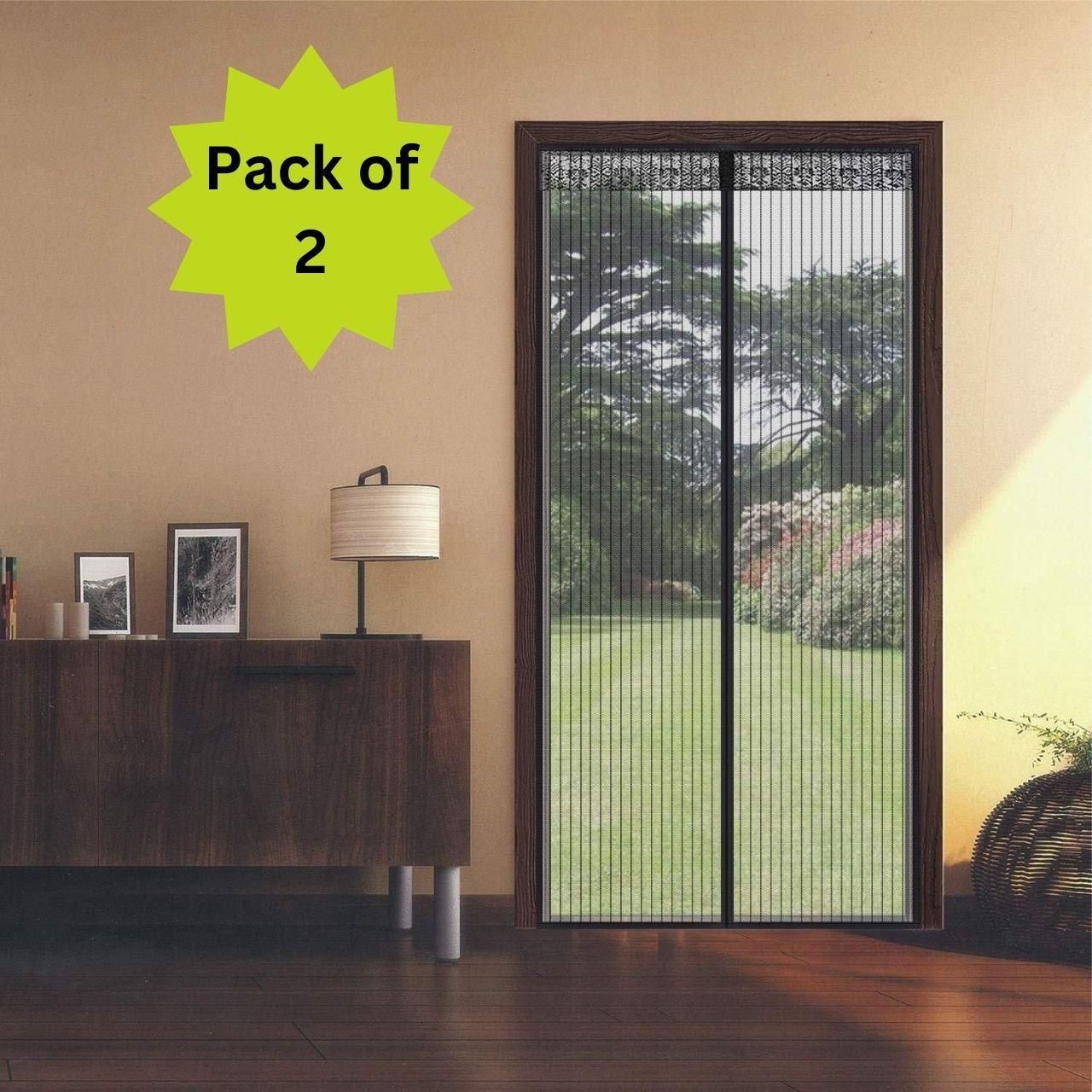 Door Curtain-Mesh (Pack of 2) ⭐⭐⭐⭐⭐