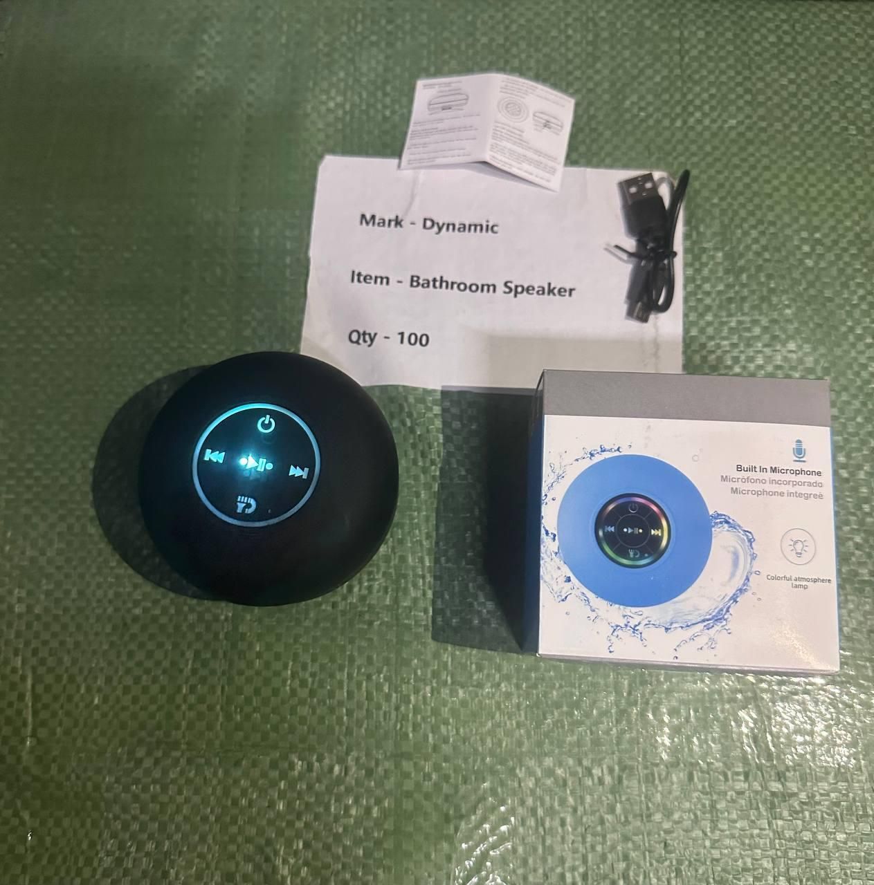 Large Suction Cup Waterproof Bluetooth Speaker ⭐⭐⭐⭐⭐