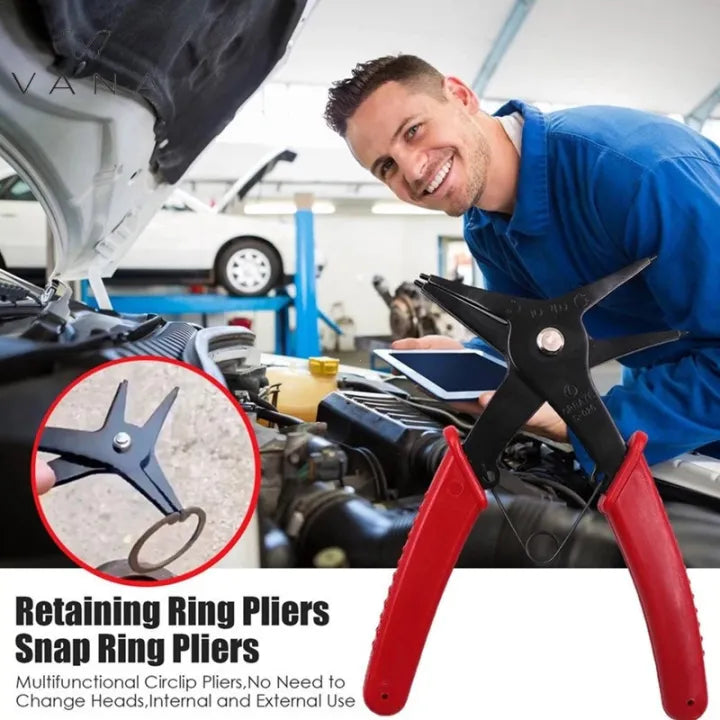 2 In 1 Multifunctional Snap Ring Plier For Mechanics
