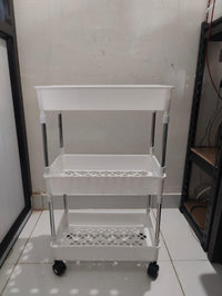 Thumbnail for Multipurpose Storage Organizer Slim Rack Shelf With Wheels ✨✨✨✨✨