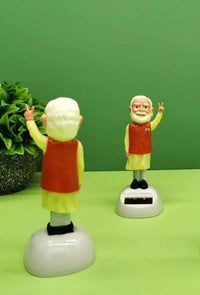Thumbnail for Solar Waving Modi Ji Statue (Pack of 2)