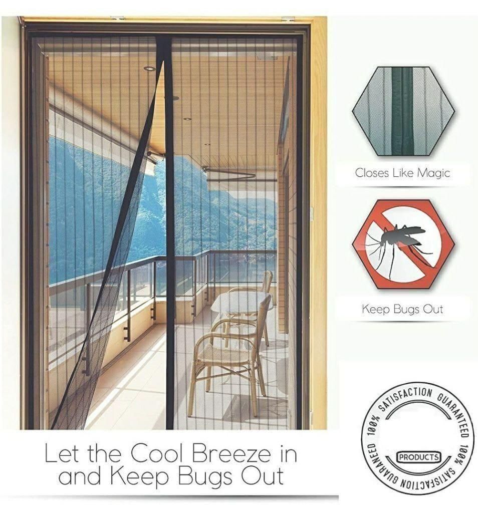 Door Curtain-Mesh (Pack of 2) ⭐⭐⭐⭐⭐