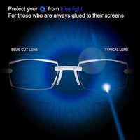 Thumbnail for Buy 1 Get 2 Free Rimless Adaptive Power Reading Glasses @ Just 499/
