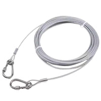 Thumbnail for Stainless Steel PVC Coated Clothesline Rope with Locking Hooks ⭐⭐⭐⭐⭐