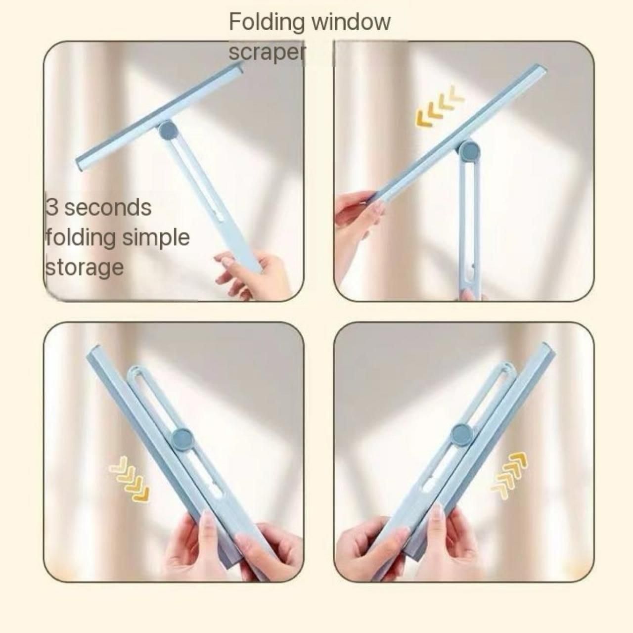 Foldable Glass Wiper ⭐⭐⭐⭐⭐
