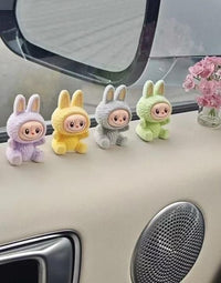 Thumbnail for Trendy Labubu Mini Car Dashboard ( Pack of 4 )