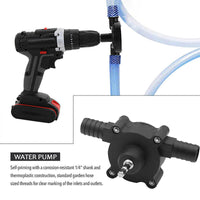 Thumbnail for Portable Hand Drill Powered Water Pump Vehicle Oil Pump Kit
