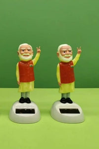 Thumbnail for Solar Waving Modi Ji Statue (Pack of 2)