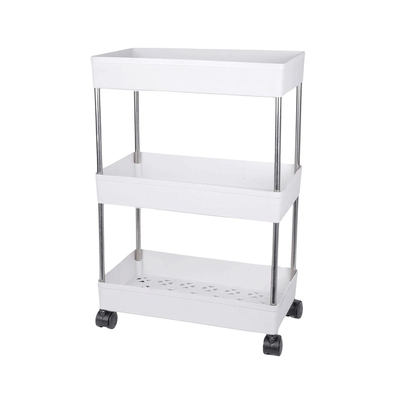 Multipurpose Storage Organizer Slim Rack Shelf With Wheels ✨✨✨✨✨