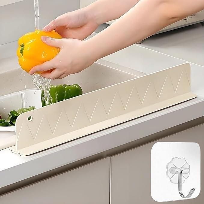 Anti-Splash Sink Guard for Kitchen Countertop