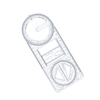 Thumbnail for Multifunctional Geometry Ruler – Ideal for Math & Craftwork ⭐⭐⭐⭐⭐