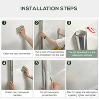 Thumbnail for Self- Adhesive Transparent Electrostatic Wall Protection Film Buy 1 Get 1 Free ⭐⭐⭐⭐⭐
