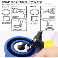 Thumbnail for 2 In 1 Multifunctional Snap Ring Plier For Mechanics
