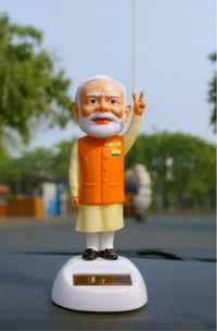 Thumbnail for Solar Waving Modi Ji Statue (Pack of 2)