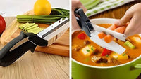 Thumbnail for 2-in-1 Steel Smart Clever Cutter Kitchen Knife