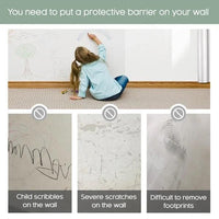 Thumbnail for Self- Adhesive Transparent Electrostatic Wall Protection Film Buy 1 Get 1 Free ⭐⭐⭐⭐⭐