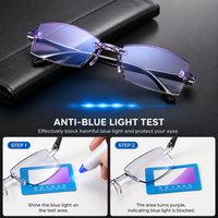 Thumbnail for Rimless Adaptive Reading Glasses – Buy 1 Get 3 Free | Clear Vision & Lightweight