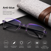 Thumbnail for Rimless Adaptive Reading Glasses – Buy 1 Get 3 Free | Clear Vision & Lightweight