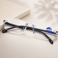 Thumbnail for Rimless Adaptive Reading Glasses – Buy 1 Get 3 Free | Clear Vision & Lightweight