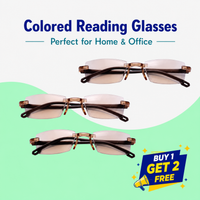 Thumbnail for Coloured Reading Glasses – Perfect for Home & Office - BUY 1 GET 2 Free