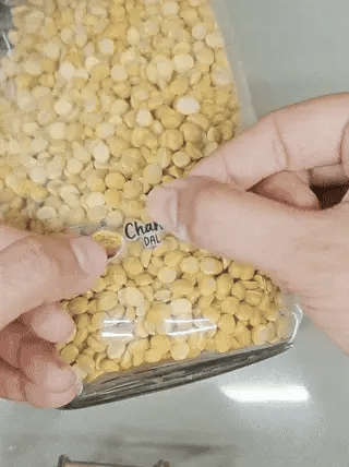 Modern 3D Kitchen Labels for Jars, Bottles & Containers