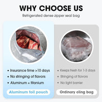 Thumbnail for Aluminium Foil Food Storage Bags Set ⭐⭐⭐⭐⭐