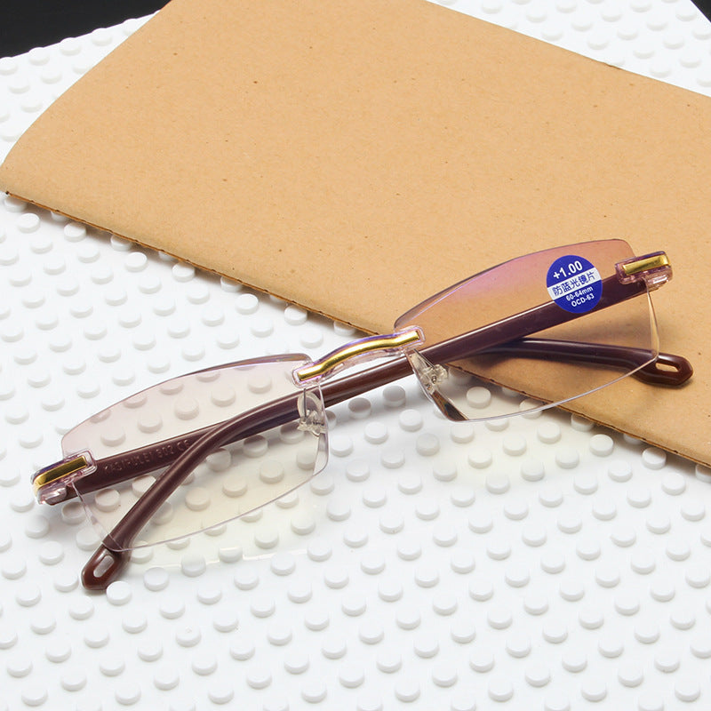 Buy 1 Get 2 Free Rimless Adaptive Power Reading Glasses @ Just 499/