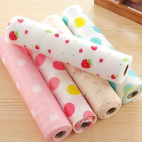 Thumbnail for Multicolor Antibacterial Shelf & Drawer Liner Roll - Waterproof, Non-Slip Foam Mat for Cabinets and Wardrobes (30 x 300 cm)