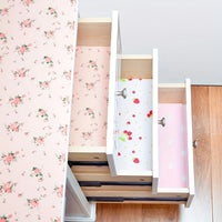Thumbnail for Multicolor Antibacterial Shelf & Drawer Liner Roll - Waterproof, Non-Slip Foam Mat for Cabinets and Wardrobes (30 x 300 cm)
