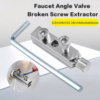 Thumbnail for Faucet Angle Valve Broken Screw Extractor, 1/2