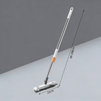 Thumbnail for 2-in-1 Bathroom Cleaning Brush with Wiper - Long Handle 120° Rotate Toilet Brush