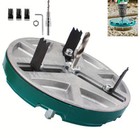Thumbnail for Adjustable Hole Saw 45-130mm for Woodworking, Hole Cutter for Electric Drill