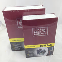 Thumbnail for 🔐📚 Book Safe with Key & Combination Locker - Secret Hidden Security Box, Lockable Penny Bank for Coins/Cash/, Hidden Safe for /Office, Disguised Valuable Asset ⭐⭐⭐⭐