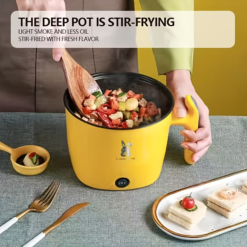 Multi-function Electric Hot Pot, Combines Steaming, Boiling, Frying, and Blanching, Anti-Dry Burn Non-Stick Inner Pot ⭐⭐⭐⭐⭐