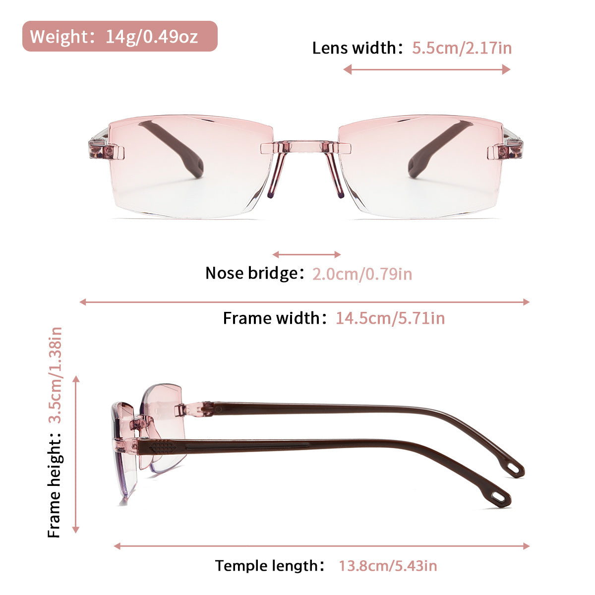 Coloured Reading Glasses – Perfect for Home & Office - BUY 1 GET 2 Free
