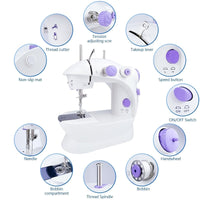 Thumbnail for Multi-Functional Portable Sewing Machine with Table