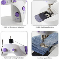 Thumbnail for Multi-Functional Portable Sewing Machine with Table