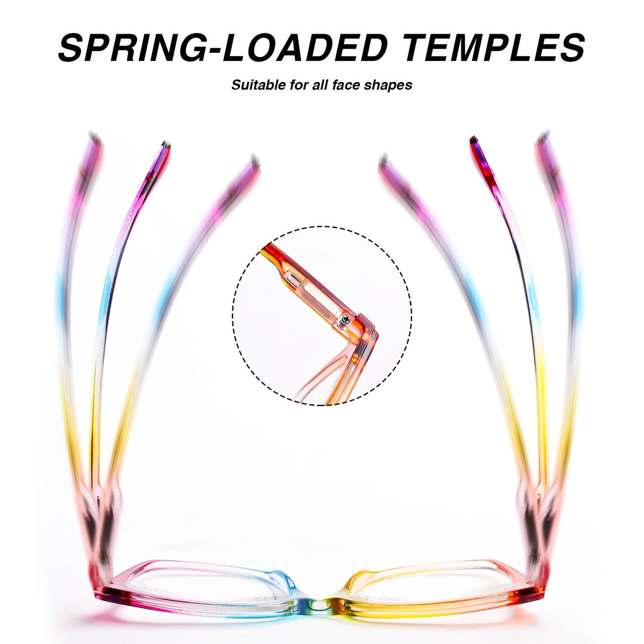 BUY 1 GET 1 FREE🌸 ColorGlow™ Women's Fashion Reading Glasses +1.50 to +3.5 👓