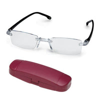 Thumbnail for Buy 1 Get 2 Free Rimless Adaptive Power Reading Glasses @ Just 499/